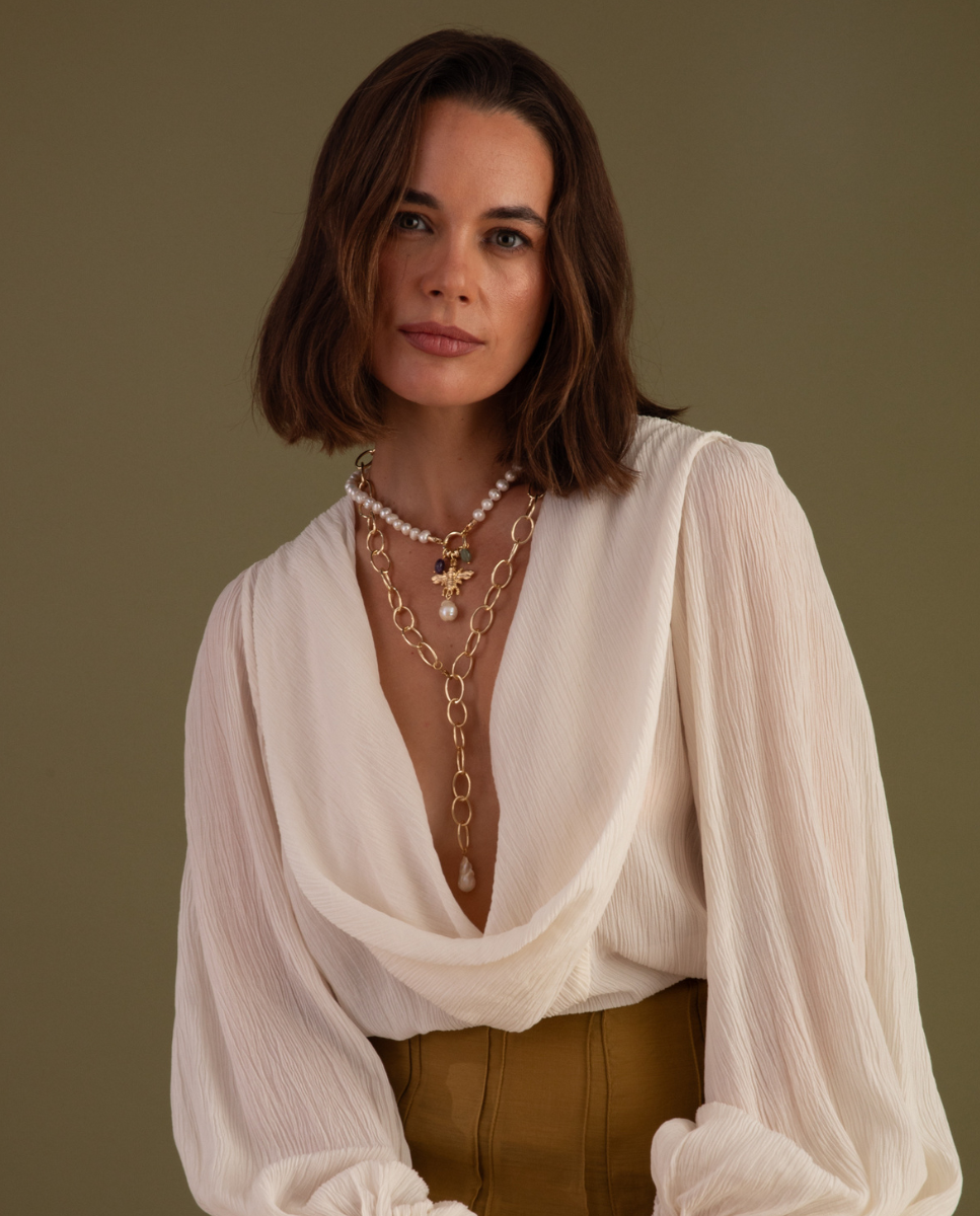 BIMETT Lyss baroque pearl necklace