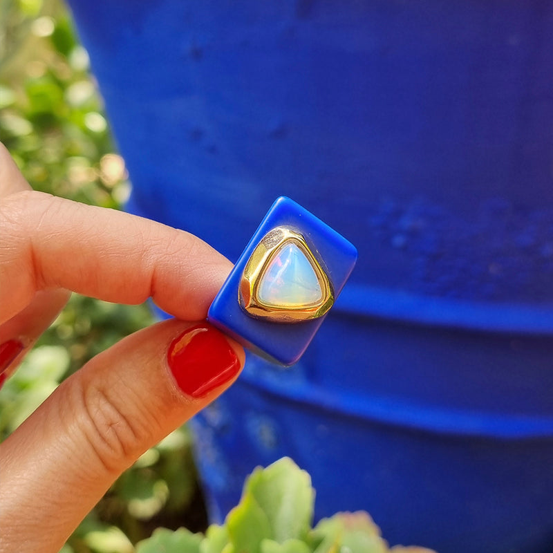 Anillo para mujer color Klein Opal