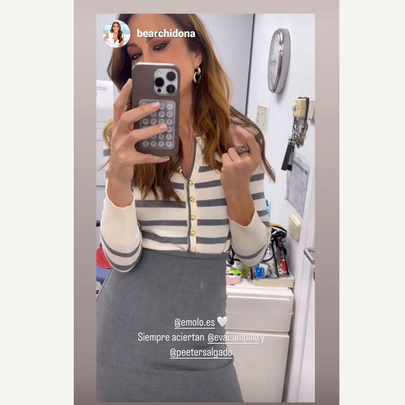 Anillo mujer gris con agata miel