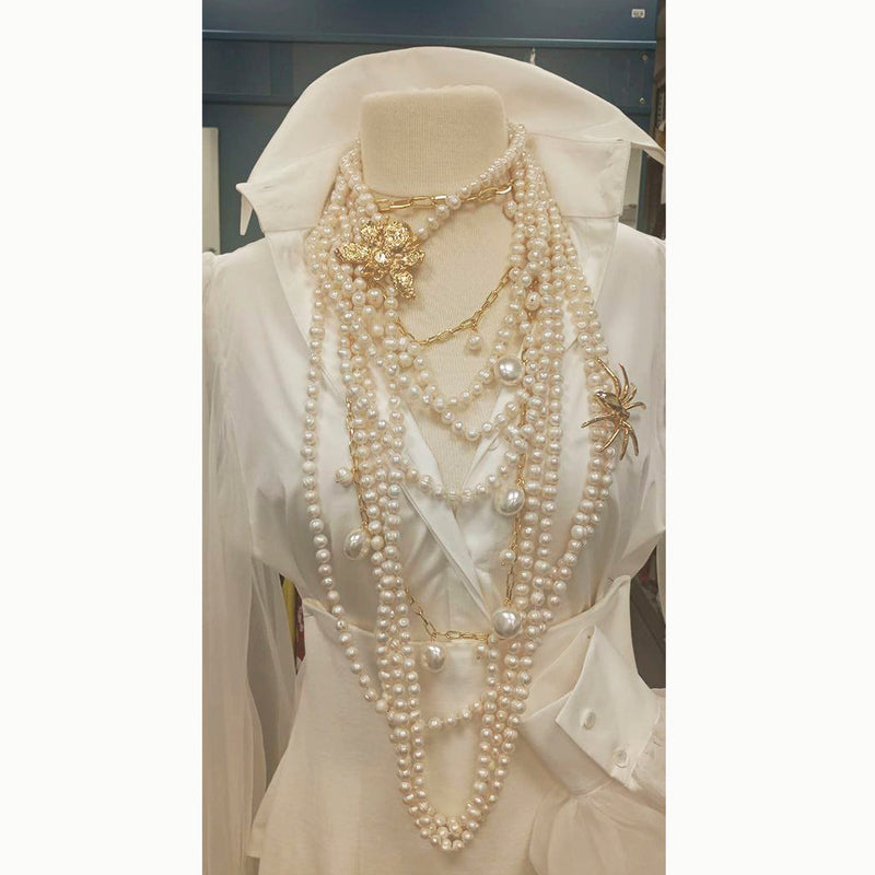 Collar perlas BEA ARCHIDONA conjunto completo