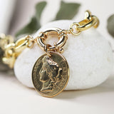 Collares cortos mujer CHAINET Moneda