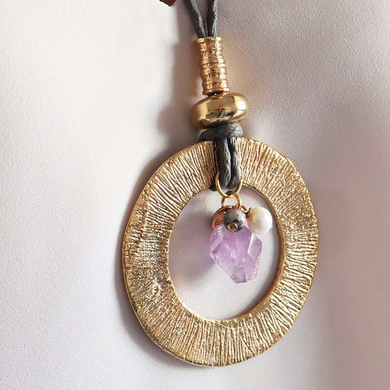 Collar largo Monsul CIRCLE