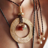 Collar largo Monsul CIRCLE