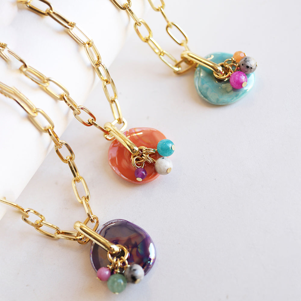 Collar CLAY corto cadena