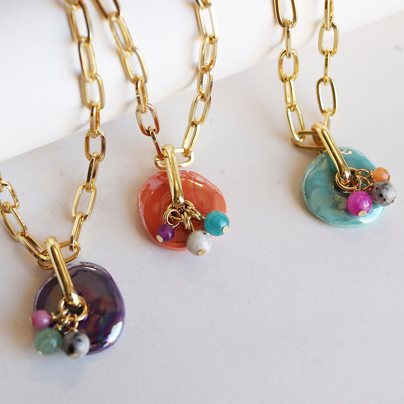 Collar CLAY corto cadena