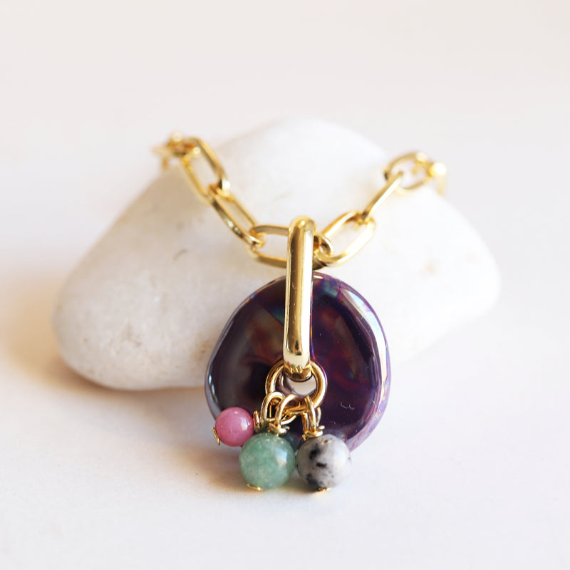 Collar CLAY corto cadena