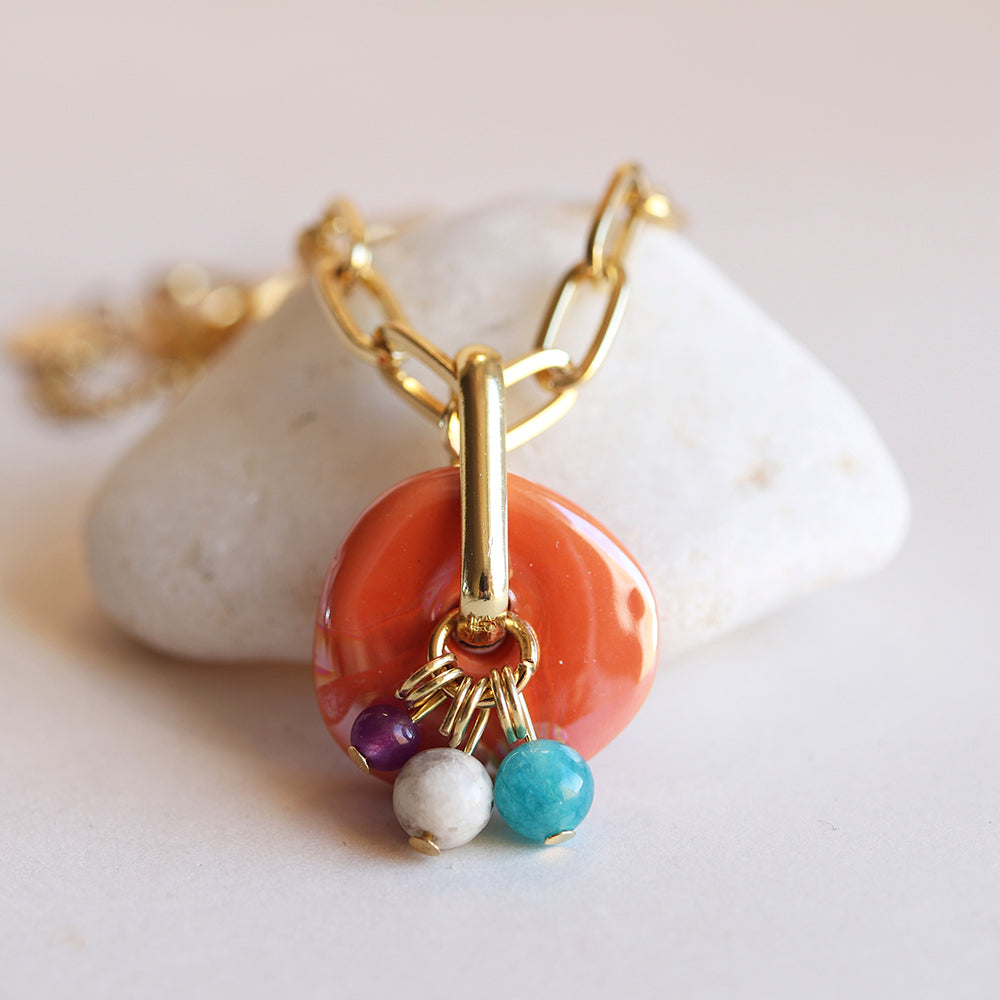 Collar CLAY corto cadena