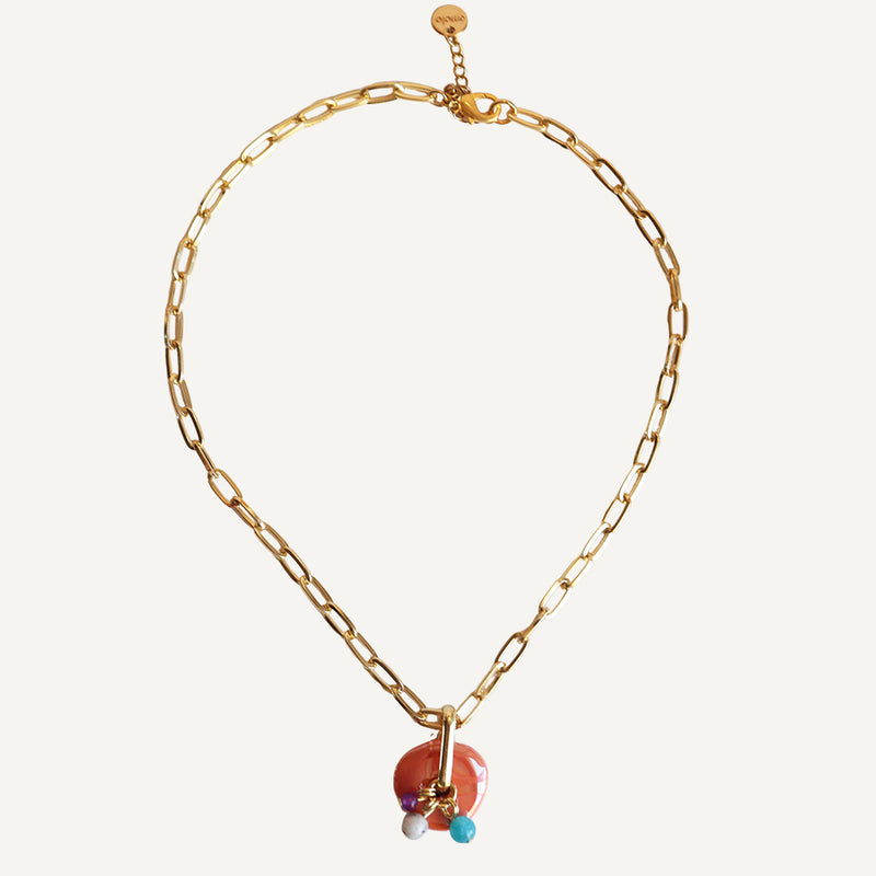 Collar CLAY corto cadena