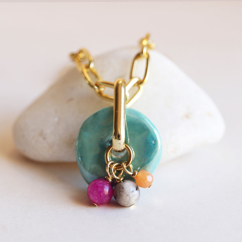 Collar CLAY corto cadena