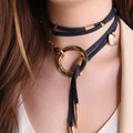 Women's Long Multi-Position Necklace CANOE ARO YUM