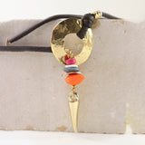 Collar largo multiposición para mujer