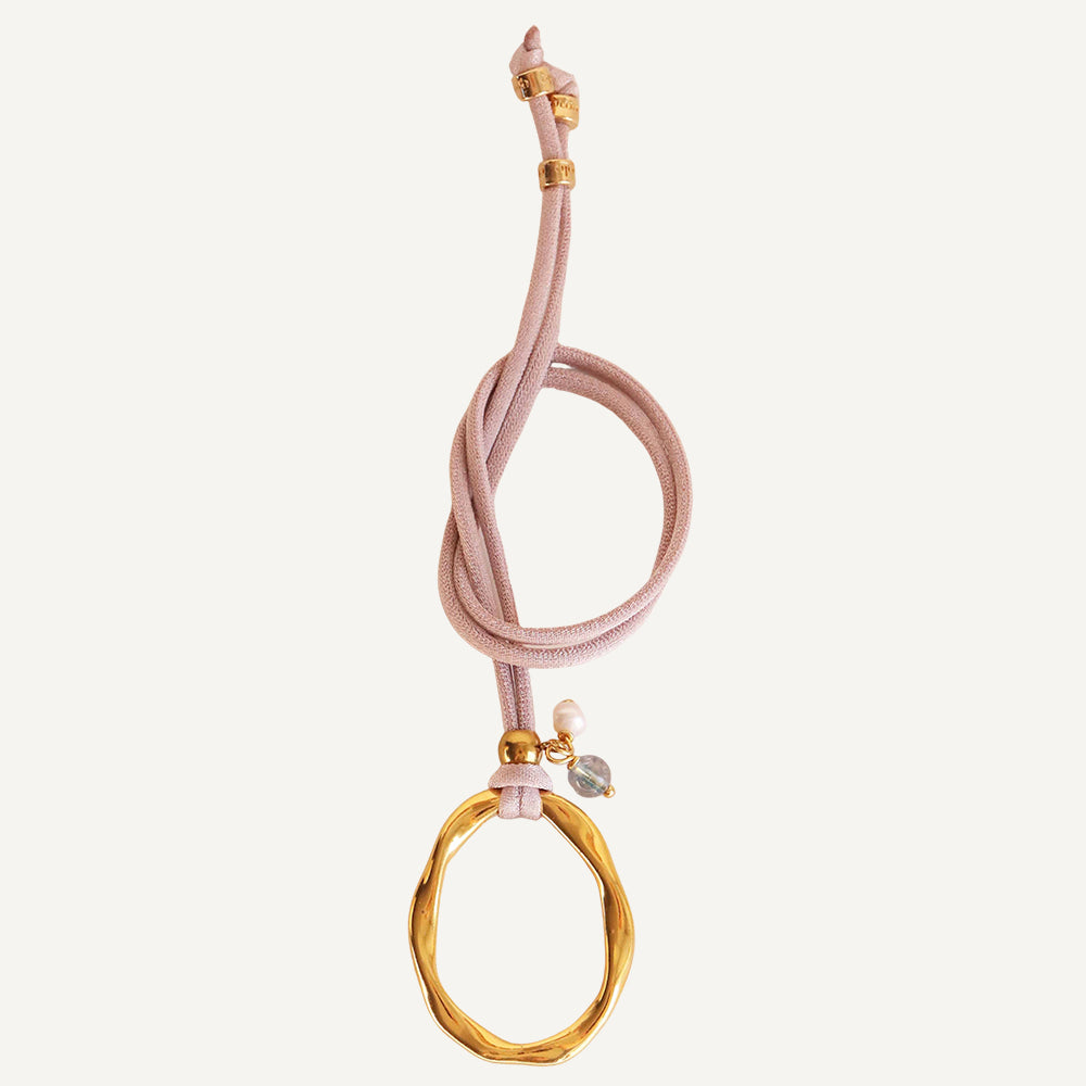 Collar ajustable OVLO con piedras naturales