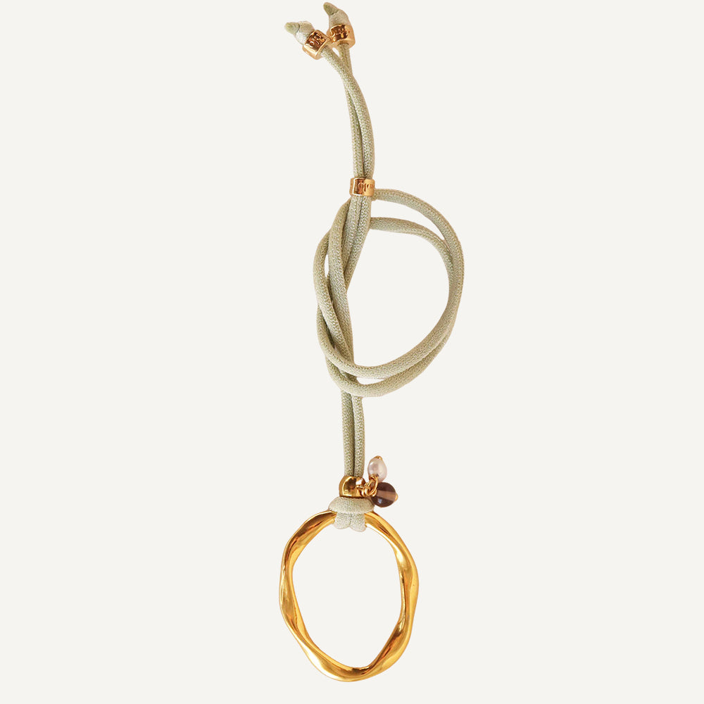 Collar ajustable OVLO con piedras naturales