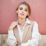 COLLAR PERSONALIZABLE PIEDRAS NATURALES ÉMOLO