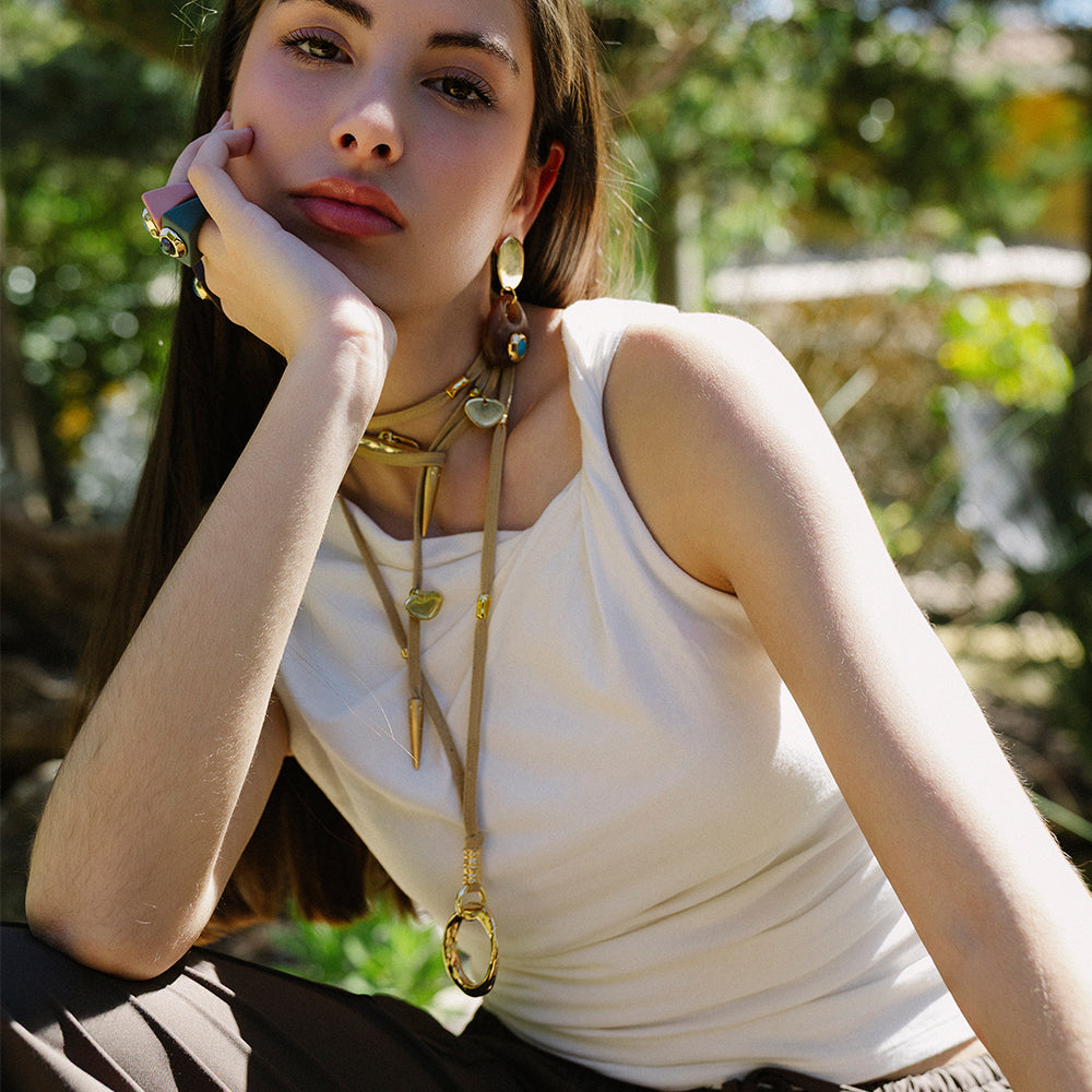 Collar largo multiposición para mujer CANOE ARO YUM
