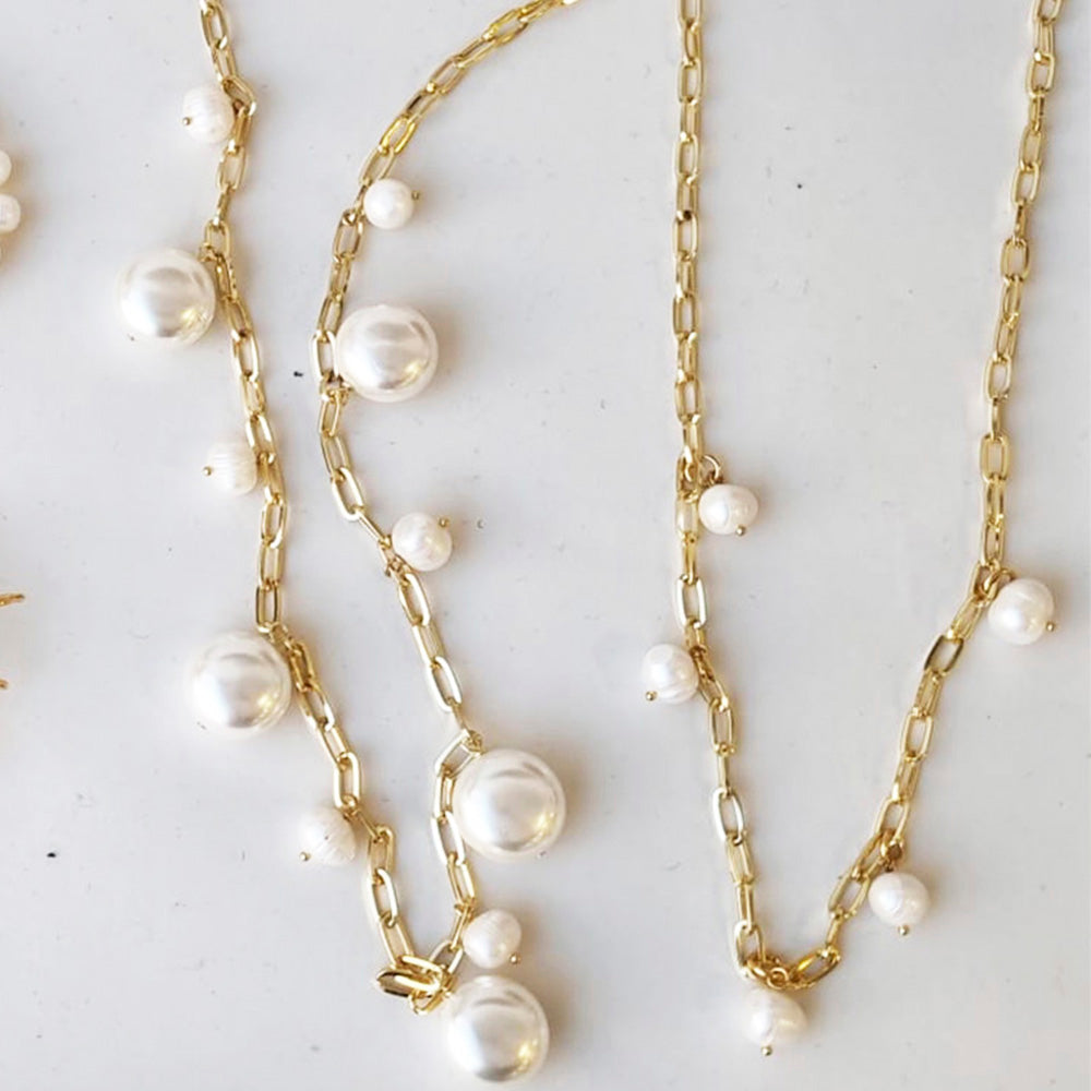 Collar perlas BEA ARCHIDONA conjunto completo