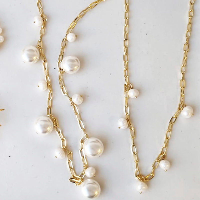 Collar perlas BEA ARCHIDONA conjunto completo