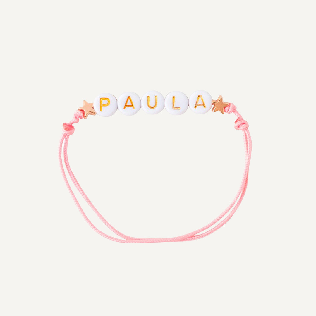 ÉMOLO PULSERA PERSONALIZADA CHENILLE NUDE