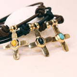 Collar corto mujer cruz MILU CRUZEA