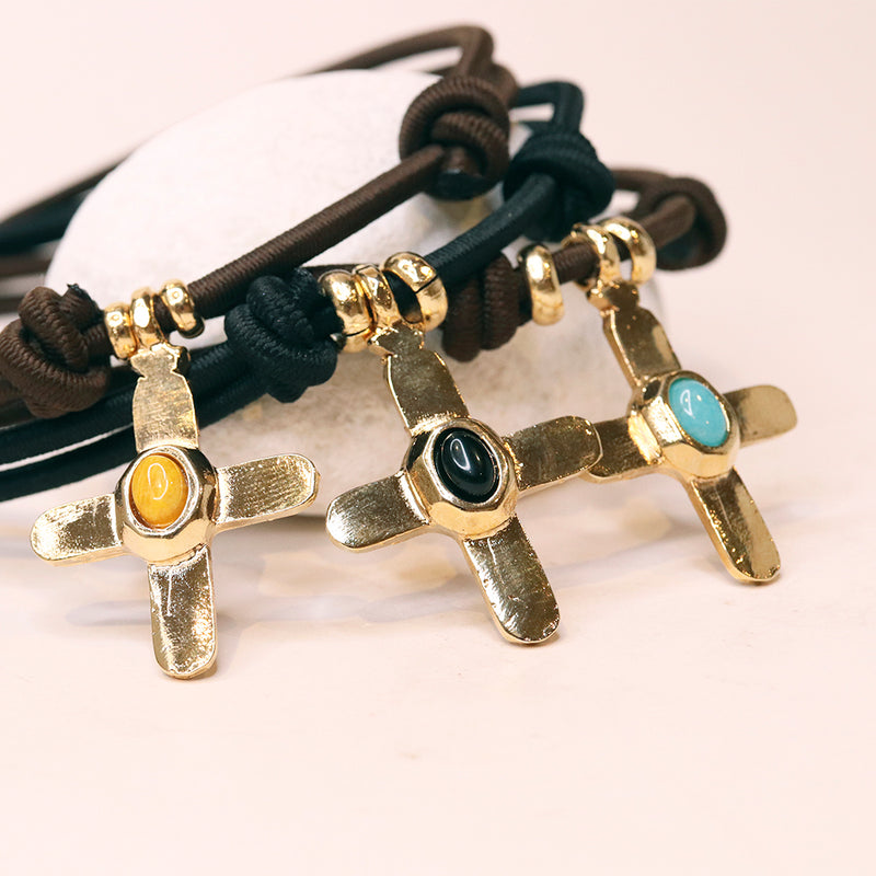 Collar corto mujer cruz MILU CRUZEA