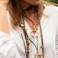 Women's Long Multi-Position Necklace CANOE ARO YUM