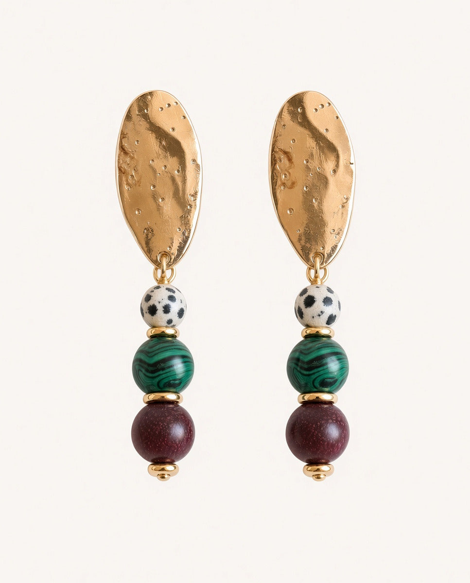 Pendientes ENVY de piedras naturales Emolo