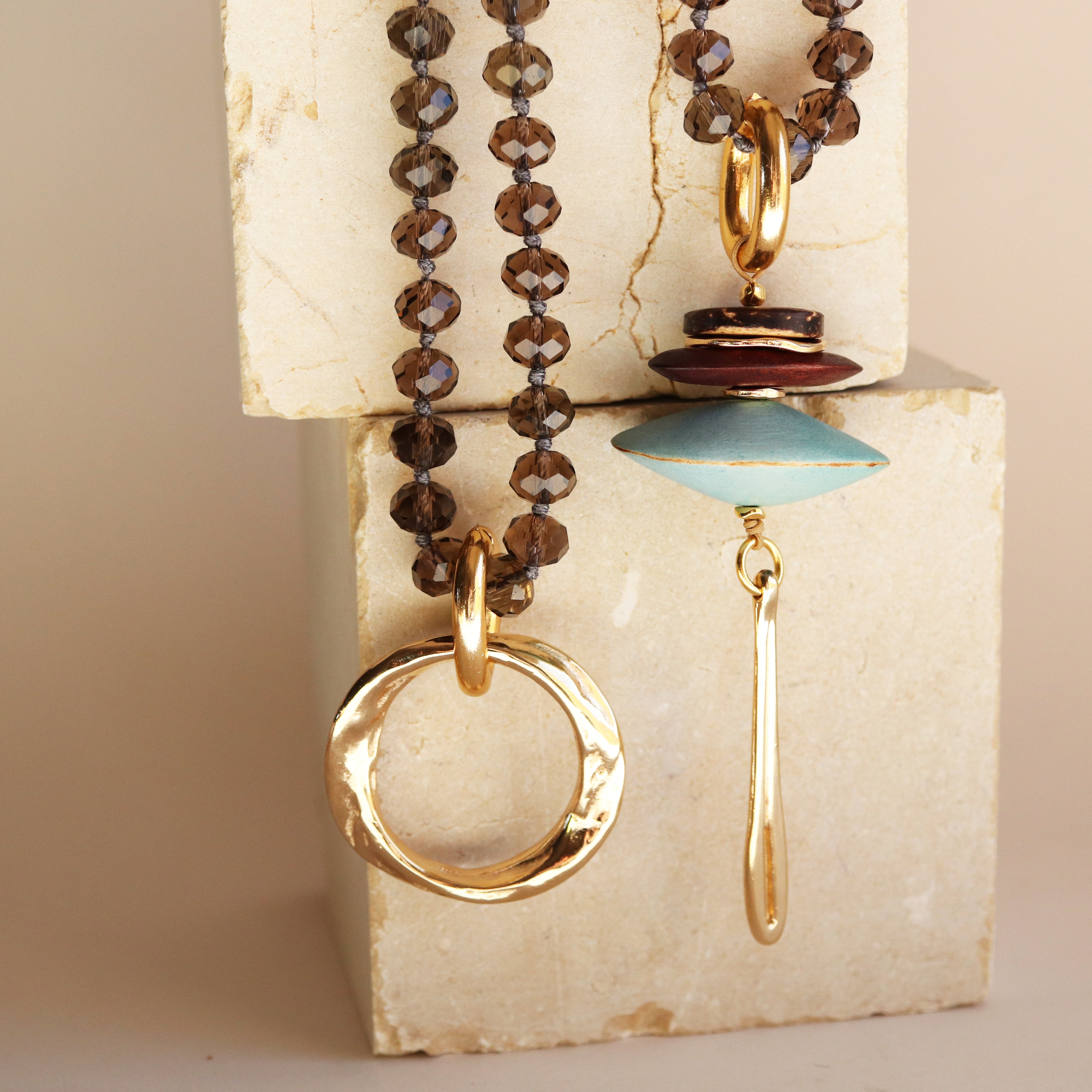 ODRI MUSHA Multi-position necklace