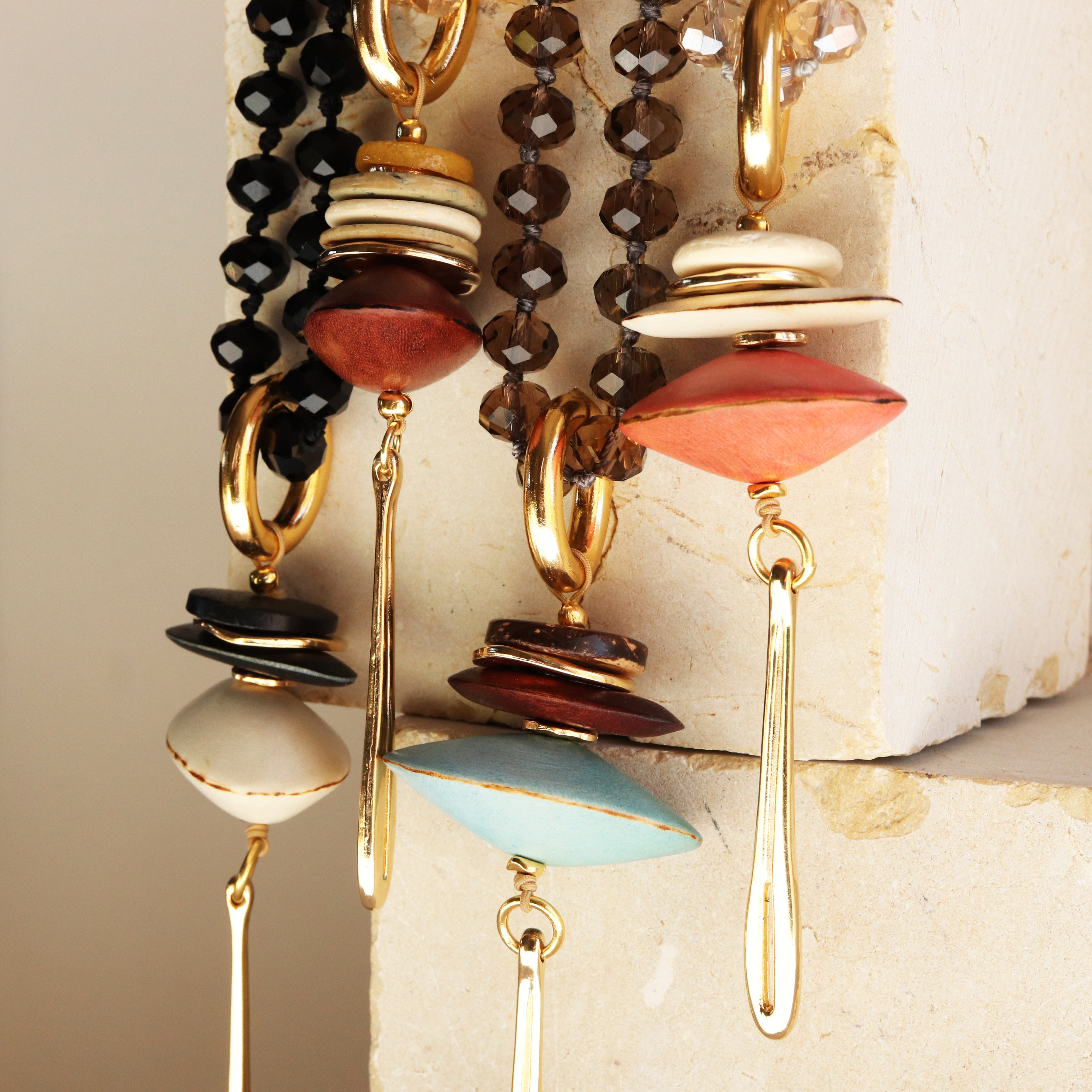 ODRI MUSHA Multi-position necklace