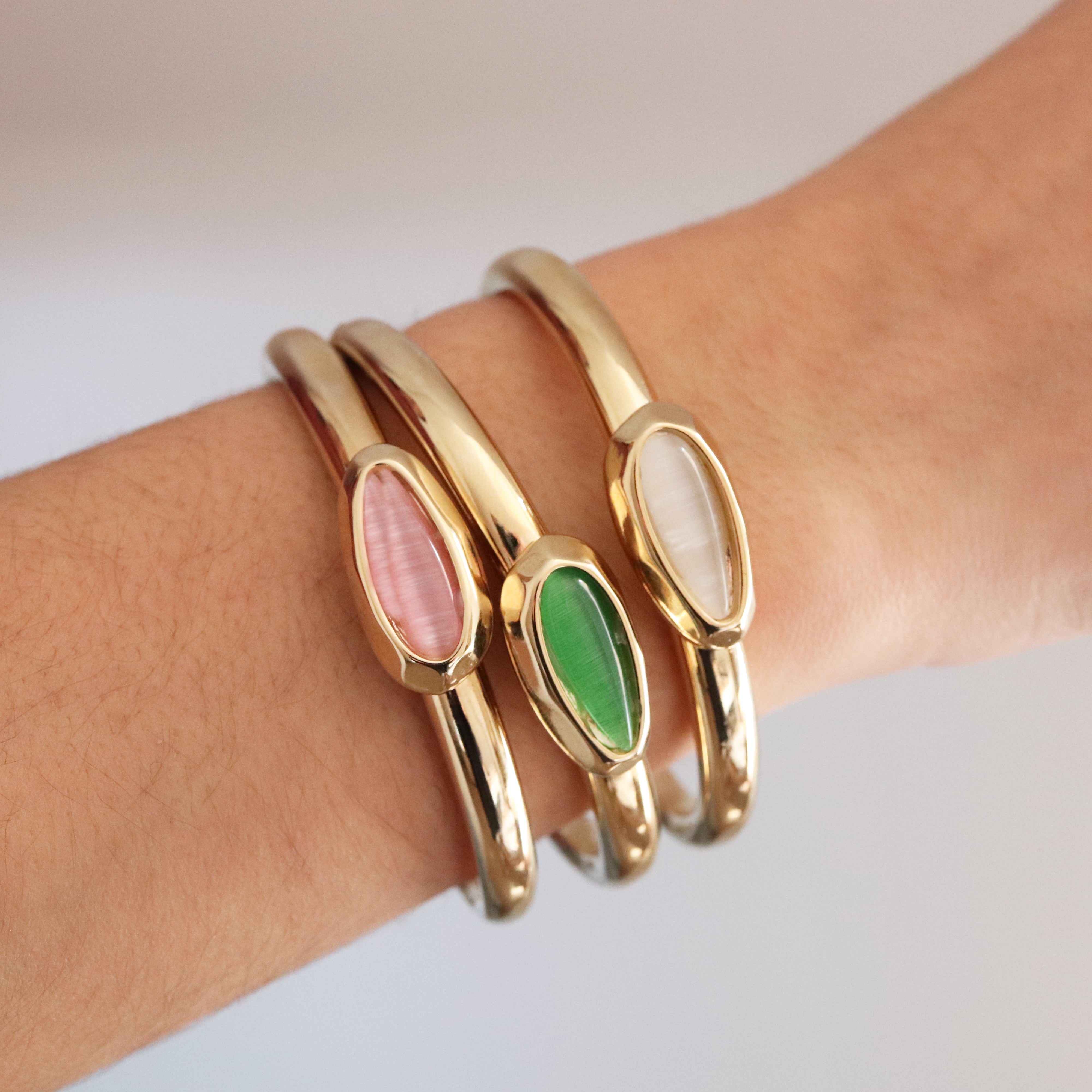 Women's Gold Earrings Event Blush