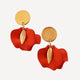 BERAKA medium petal earrings