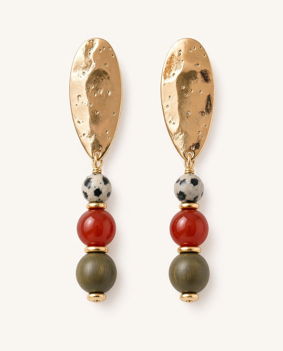 Pendientes ENVY de piedras naturales Emolo