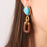 Pendientes largos para mujer