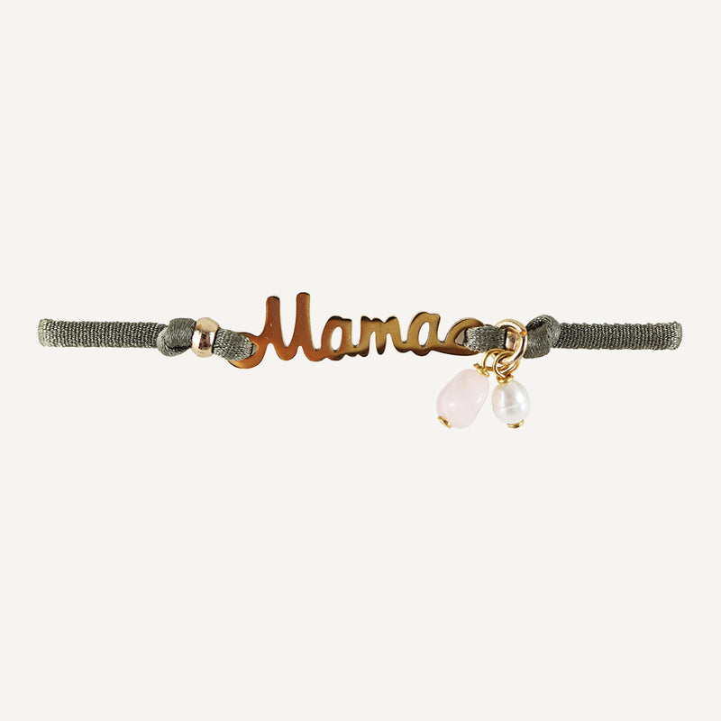 PULSERA MAMA AJUSTABLE ÉMOLO KAKI