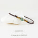 PULSERA AJUSTABLE PIEDRAS NATURALES ÉMOLO AMAZONITA
