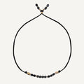 PULSERA COLLAR PIEDRA NATURAL ÉMOLO THEA NEGRO