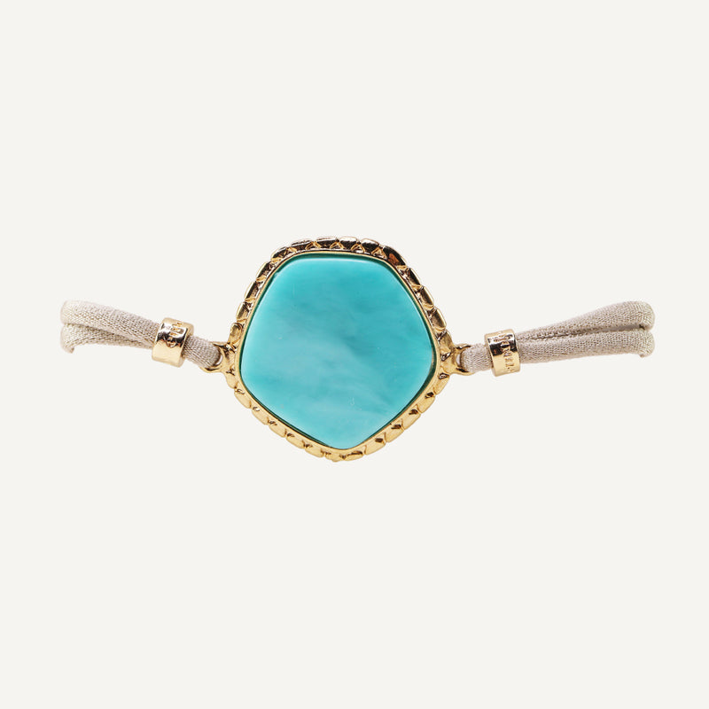 Pulsera piedra turquesa