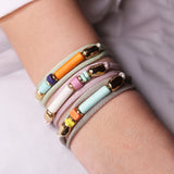 Due: pulsera y collar en uno