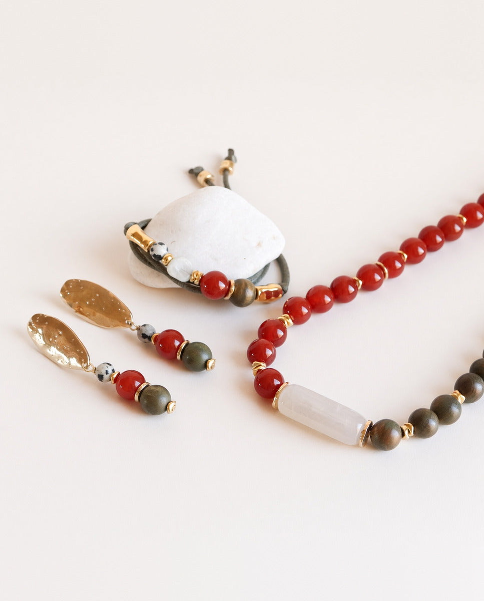 Pendientes ENVY de piedras naturales Emolo