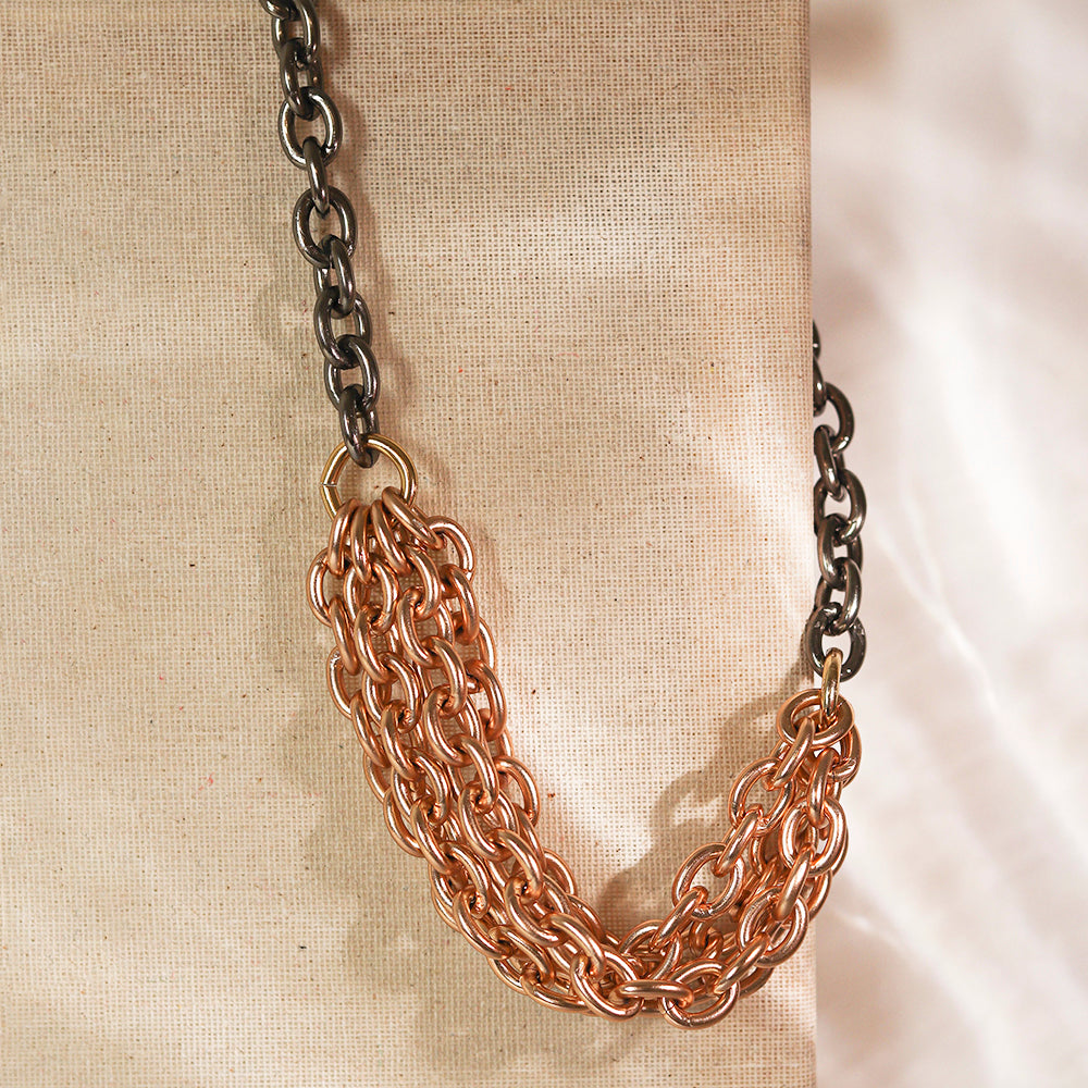 Collar CHAINET Multi-collar cadena corto-Émolo
