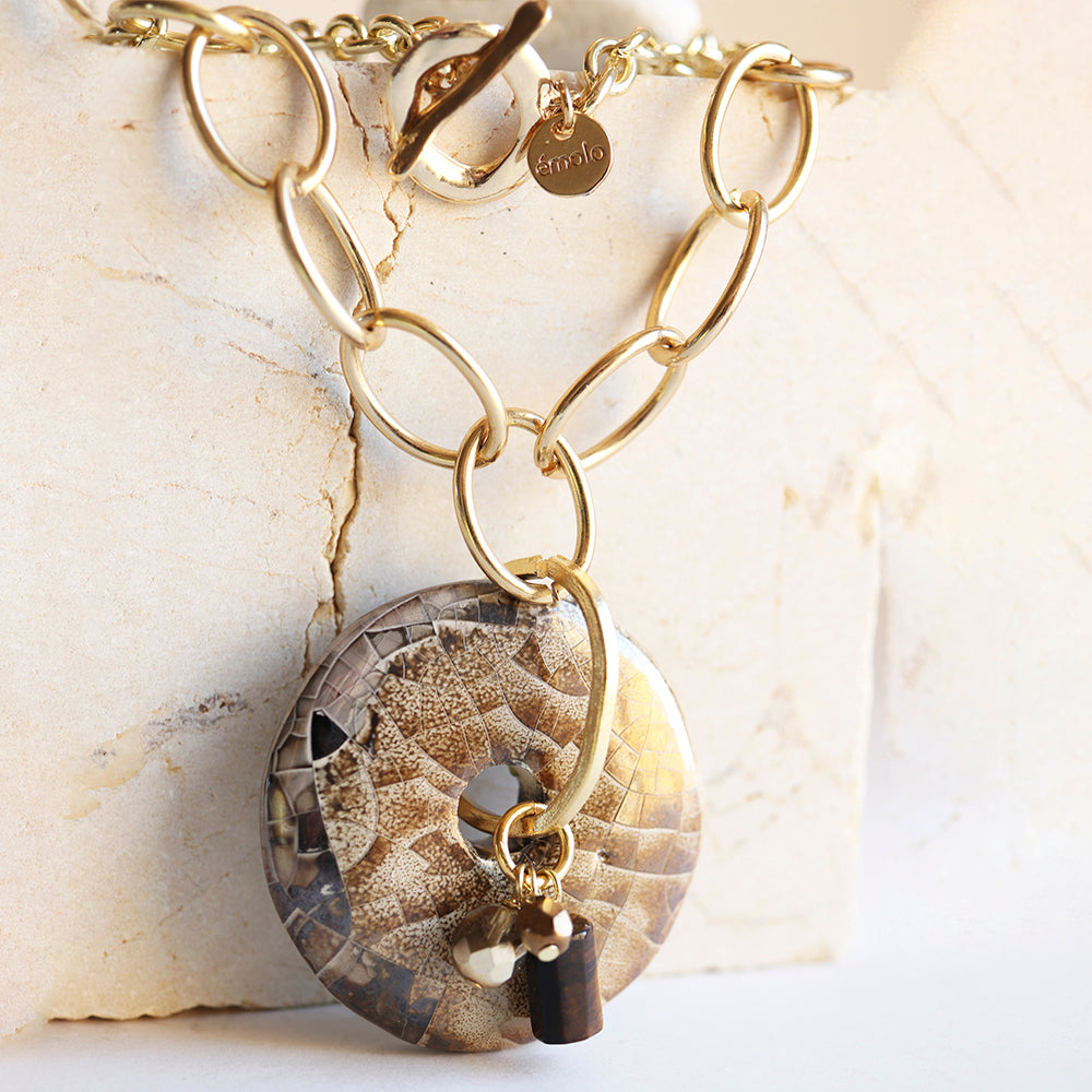 Collar CLAY CADENA Largo-collar largo-Émolo