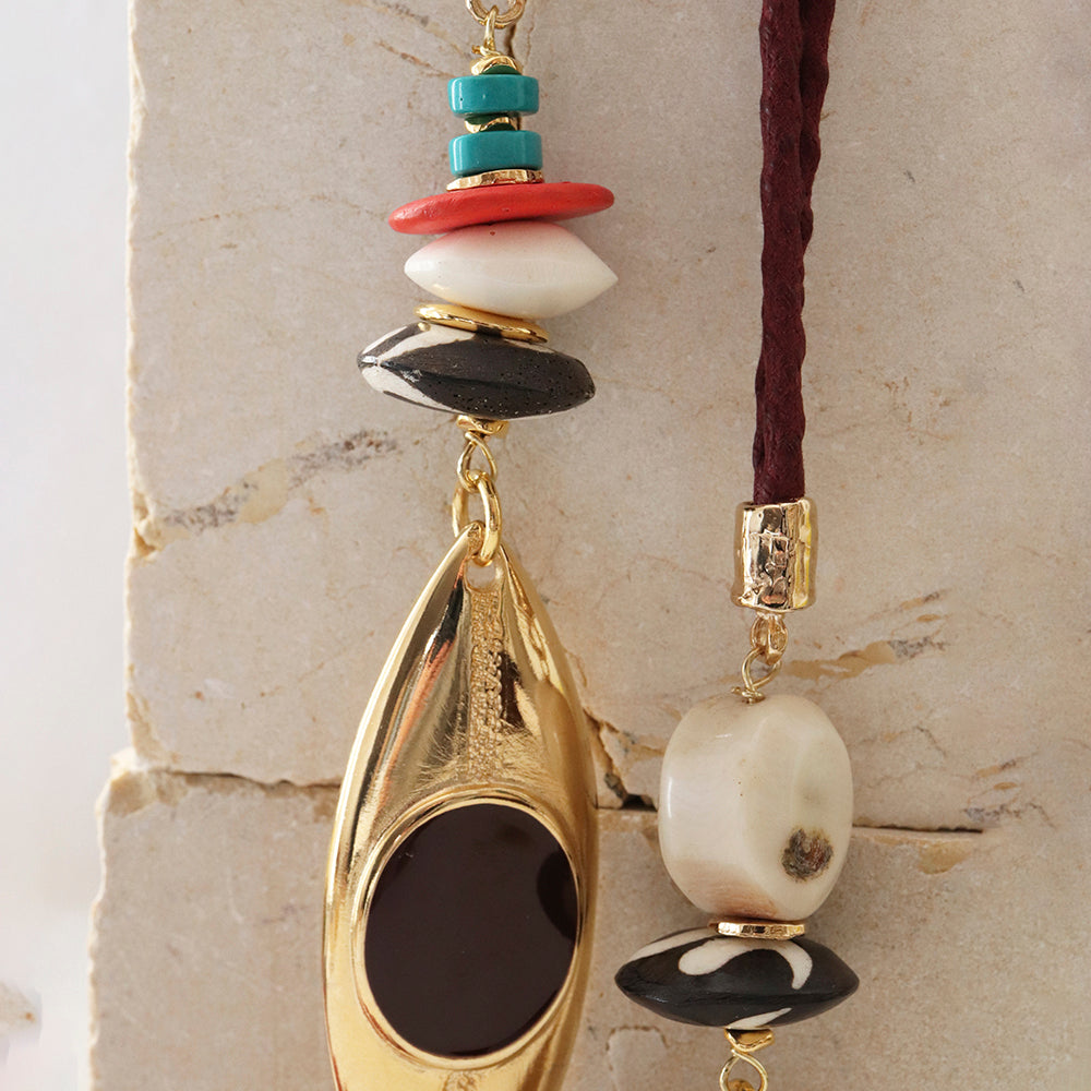 Collar largo ajustable para mujer MONSUL CANOE-collar largo-Émolo