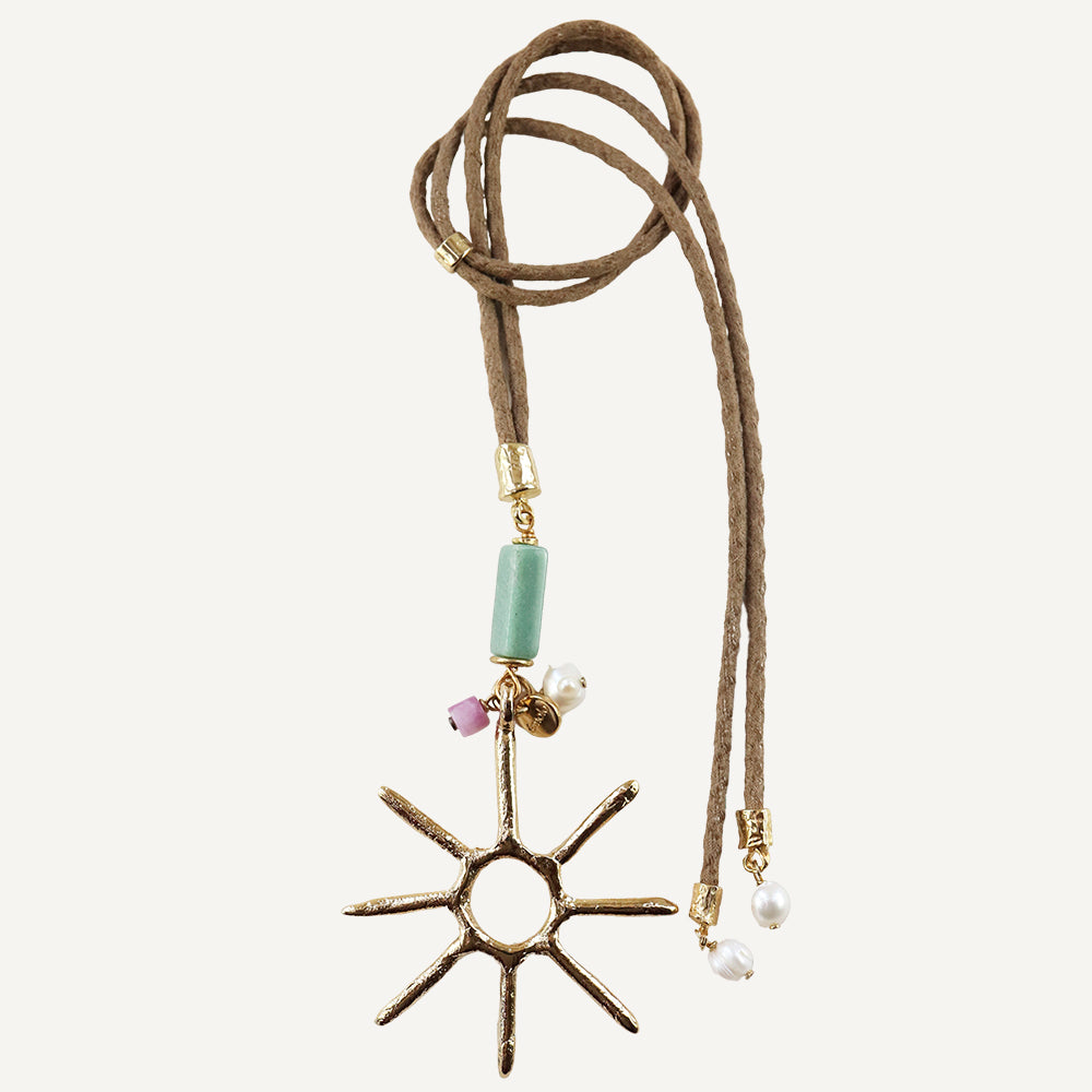 Collar largo ajustable SERENIDAD Sol Monsul-collar largo-Émolo