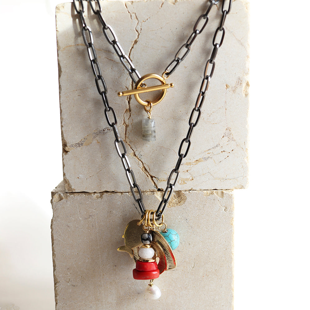 Collar largo cadena COOL-collar cadena largo-Émolo