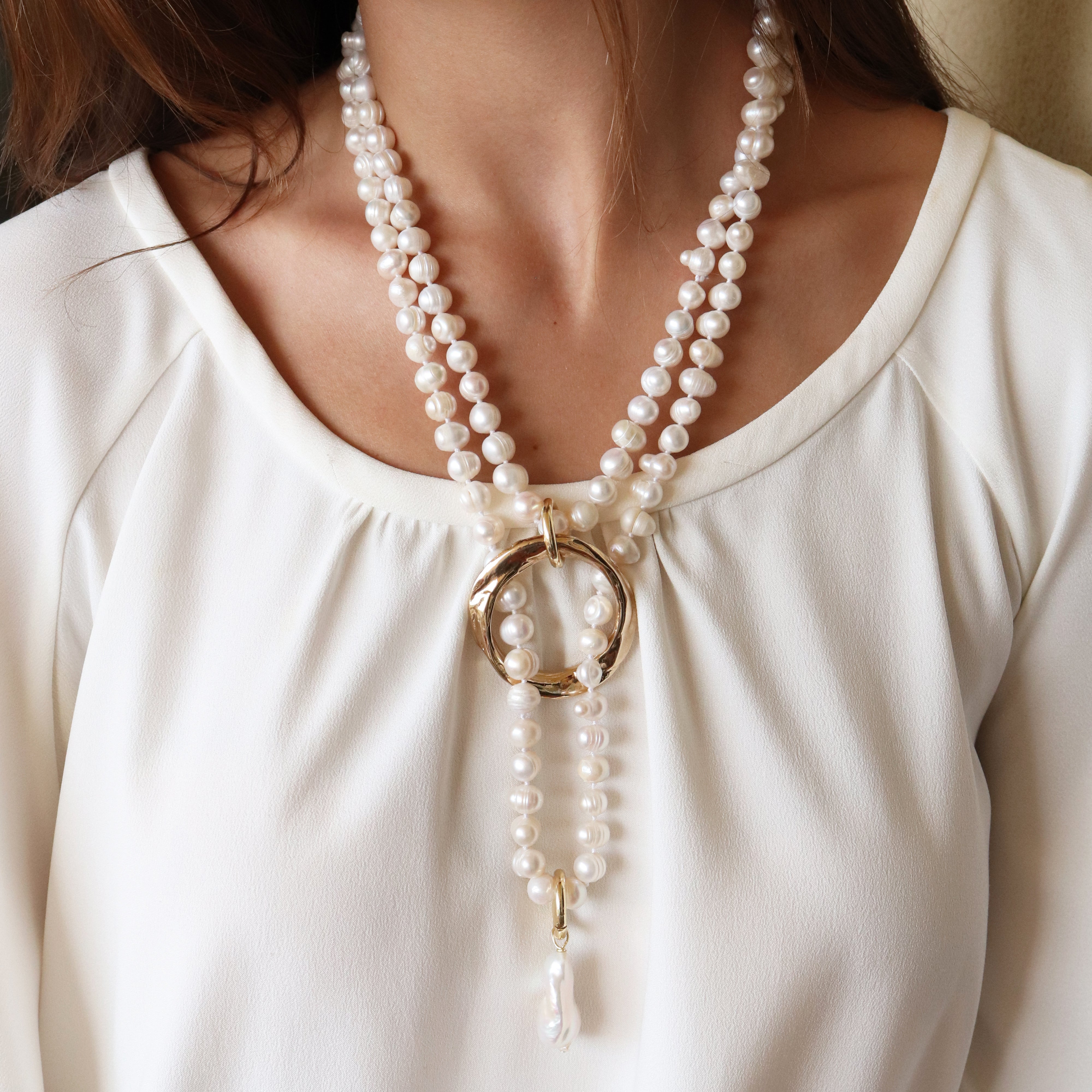 Collar mujer Perlas ODRI Barroco-collar largo-Émolo