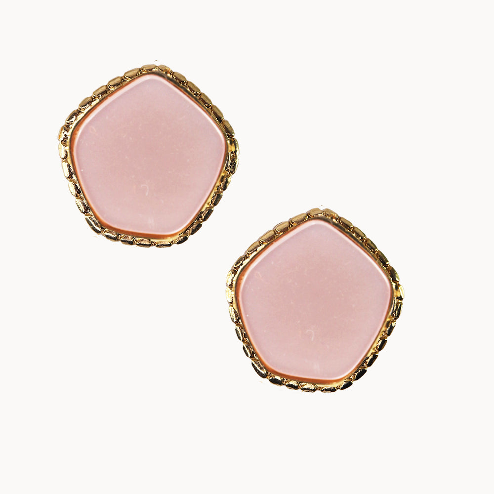 Emolo Pentas Pink Colored Earrings