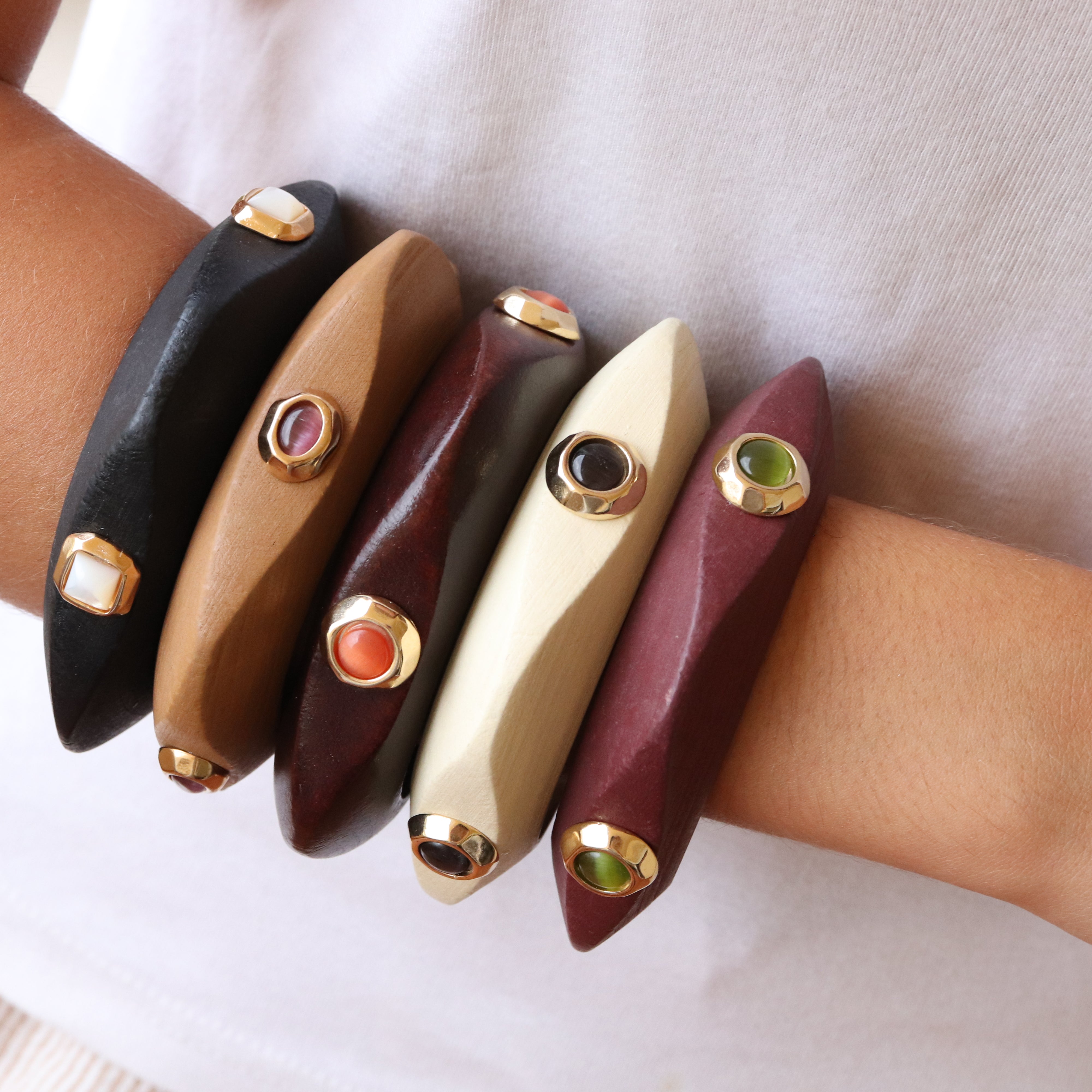 Pulsera CAOBA Saira-Pulseras-Émolo