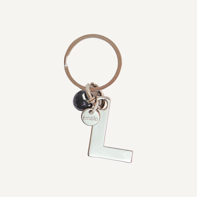 Llavero Letra Plata