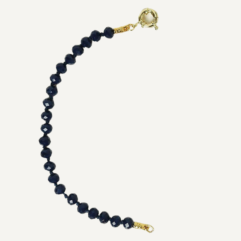 COLLAR PERSONALIZABLE ÉMOLO CUSTOM AZUL MARINO