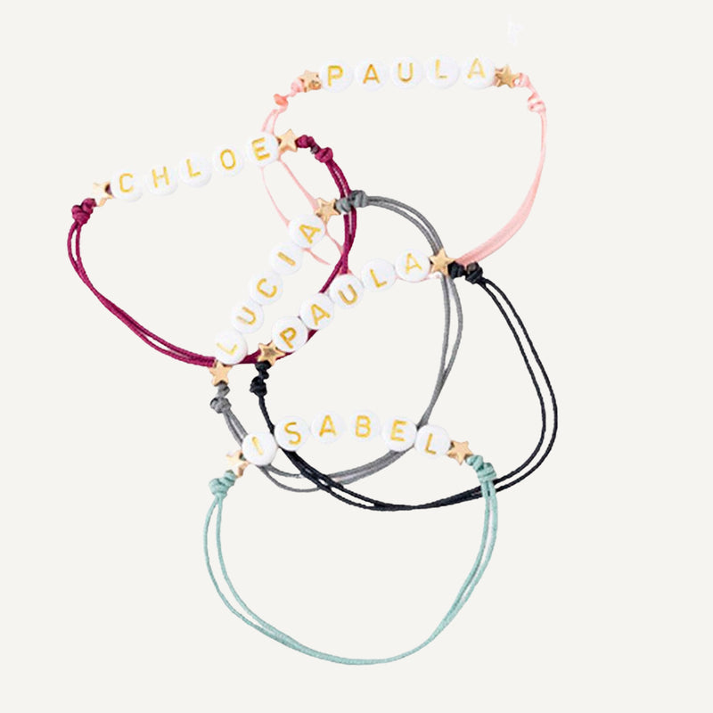 Pulsera Personalizada Chenille