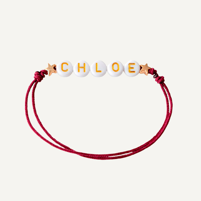 Pulsera Personalizada Chenille
